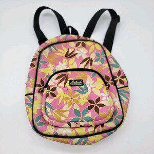CALIFORNIA LEASH COMPANY BEACH Backpack Colorful Floral CC BEACH